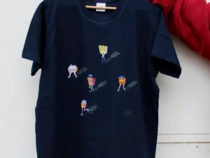 Sétáló házikós póló